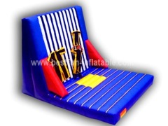 Inflatable velcro jump & stick wall