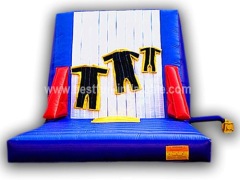 Inflatable velcro jump & stick wall