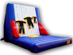 Inflatable velcro jump & stick wall