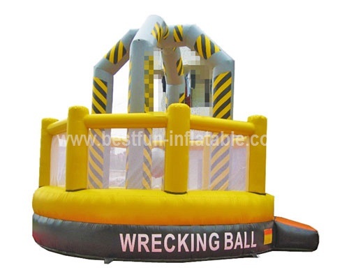 Interesting inflatable demolitional ball