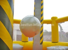 Interesting inflatable demolitional ball