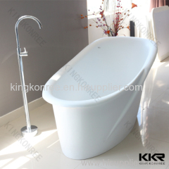 Hot Sale Cheap Acrylic Stone Small Freestanding Bathtub