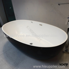 Hot Sale Cheap Acrylic Stone Small Freestanding Bathtub