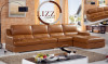 Furniture Leather Sofa Shaped Sofa