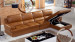 Furniture Leather Sofa Shaped Sofa