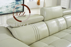 Large Leather Sectional Sofas 3 Pcs