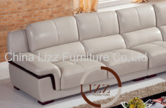 Leather Plain Sofa Leather Sofas