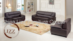 Brown Leather Sofa Set