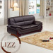 Brown Leather Sofa Set