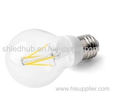 4W E26 LED Globe Bulbs with Clear Glass Housing