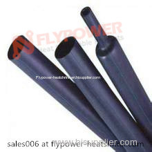 Dual wall adhesive-lined flexible heat shrink tubing