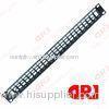 Metal 24 port Blank Rj45 Rack Mount Patch Panel fit for Cat5e Cat6 Keystone jack