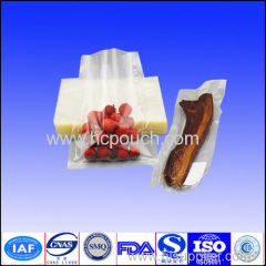 food vacuum plastic bag