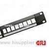 1" 24 port UTP cat5e / cat6 Rj45 Rack Mount patch panel with Krone IDC