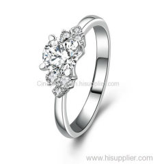 Wholesale-Engagement ring 925 Sterling Silver Ring