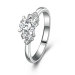 Wholesale-Engagement ring 925 Sterling Silver Ring