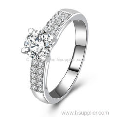 Wholesale-Engagement ring 925 Sterling Silver Ring