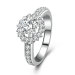 Wholesale-Engagement ring 925 Sterling Silver Ring 2