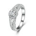 Wholesale-Engagement ring 925 Sterling Silver Ring 2