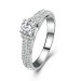 Wholesale-Engagement ring 925 Sterling Silver Ring 3