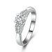 Wholesale-Engagement ring 925 Sterling Silver Ring 3