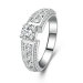 Wholesale-Engagement ring 925 Sterling Silver Ring 3