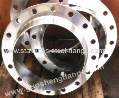 Stainless steel F321 weld neck flange