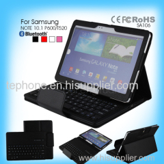 tablet bluetooth3.0 keyboard with colorful case for Samsung NOTE 10.1 P600/T520