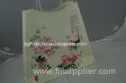 Trendy Fashion Stamping Recycled Kraft Paper Shopping Bags / Classic Custom Paper Bags For Gift