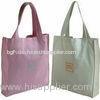 Colorful Promotional 100% Cotton Carrier Bags / Washable Reusable Eco Shopping Bags