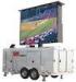 small mobile video trailer led screen with full color for advertising