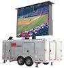small mobile video trailer led screen with full color for advertising