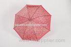 PVC Clear Kids Parasol Umbrellas For Outdoor / UV Protection Umbrella