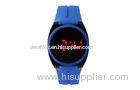 Waterproof Touch Screen LED Watch Blue Fashion EL Backlight Electronic Watch