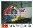 CE approved Multi-color attractive Inflatable Zorb Ball for outdoor water sport games
