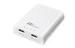 IPhone 4S / Ipad Mini 18650 Universal Portable Power Bank 5200mAh AC 240V