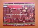 Red Solder Mask Immersion Gold 20 Layer PCB Prototype Boards for Industrial Control