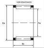 KZK Type Needle Roller Bearings