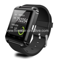 2014 Luxury Bluetooth Smart Wrist Wrap Watch U8 U Watch Phone for iPhone5/5S