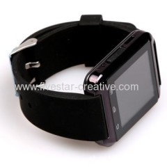 2014 Luxury Bluetooth Smart Wrist Wrap Watch U8 U Watch Phone for iPhone5/5S