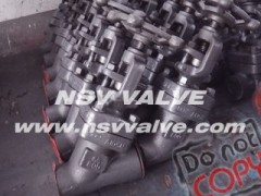 Y type Forged Globe Valve