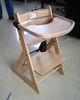Safety Modern Bent Wood Furniture Portable Birch Baby Chair