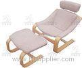 Bent Birch Wood Furniture Comfortable Leisure Chair For Men