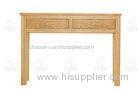 Simple Ash Wood Furniture Study Desk With Pure Hard Wood 2 Drawers