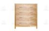 NC Lacquer Ash Wood Furniture 4 Drawer Cabinet / Ash Bedside Cabinet