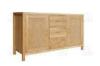 Natural Ash Wood Furniture Large Kitchen Storage Cupboards