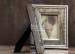 wood / oblong / classical photo frame