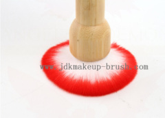 Wholesale synthetic hair bambaoo makeup brushes