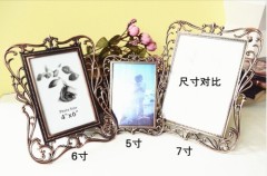 steel/ classical / oblong photo frame