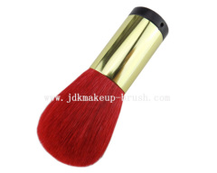 Gold handle mini kabuki brush